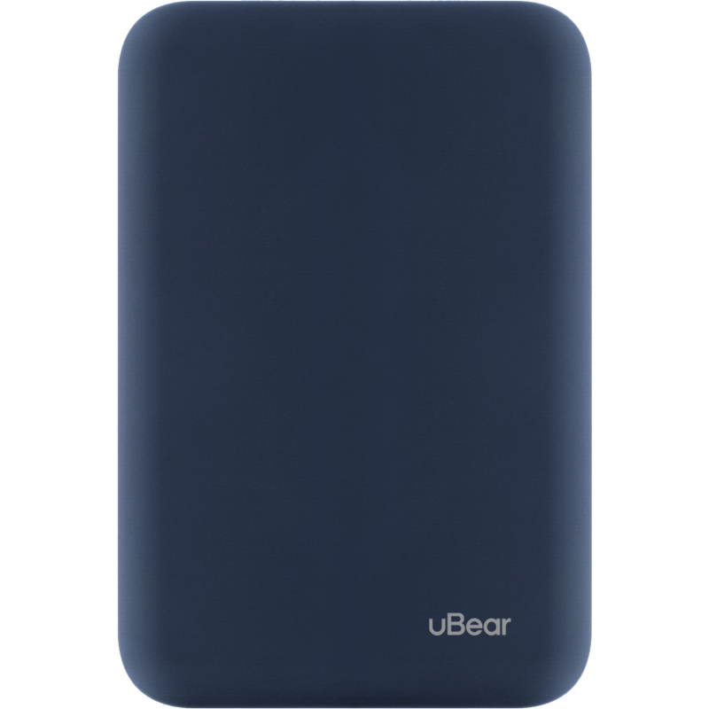 PB10DB5000-PDM Внешний аккумулятор uBear Flow Magnetic Power bank 5000mAh, PD20W, тёмно-синий